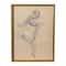 Hello Honey® Framed Vintage Reproduction Degas Ballerina Sketch